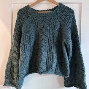 Bluish Green | Sweater | Universal Thread | Size: Large